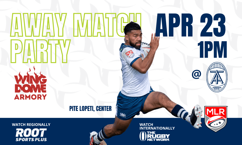 Away Match Viewing Party at Wing Dome at Seattle Center 4/23