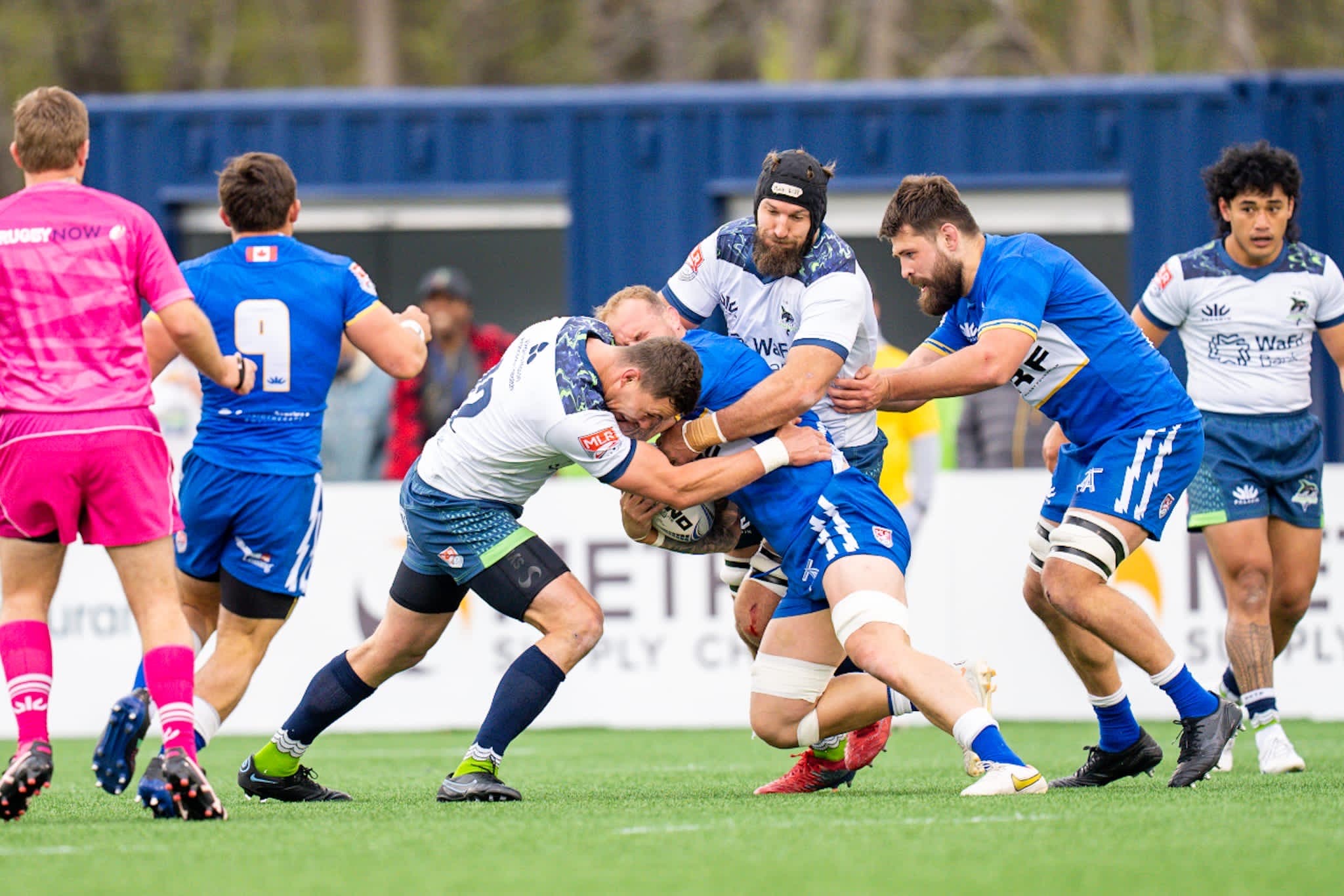 Seawolves Win in Toronto over Arrows 27-36
