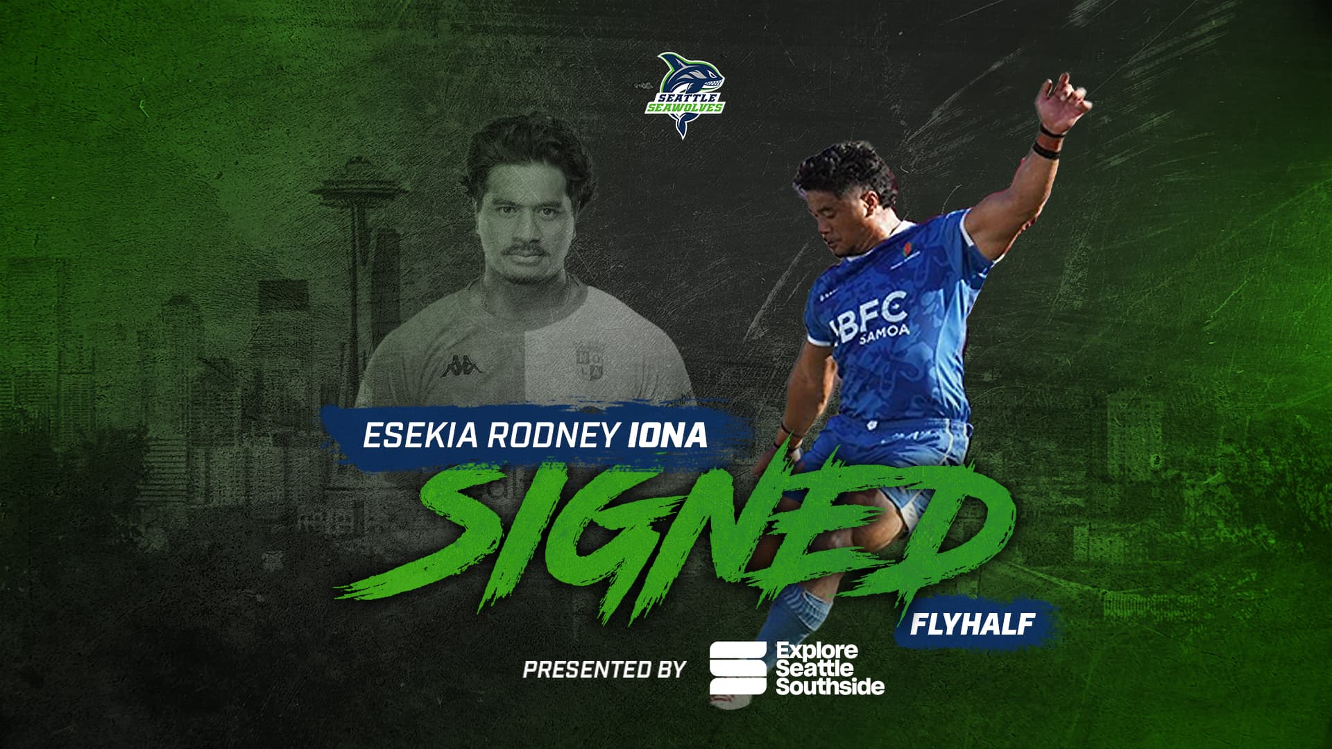 Seattle Seawolves Sign Rodney Iona as 2025 Flyhalf
