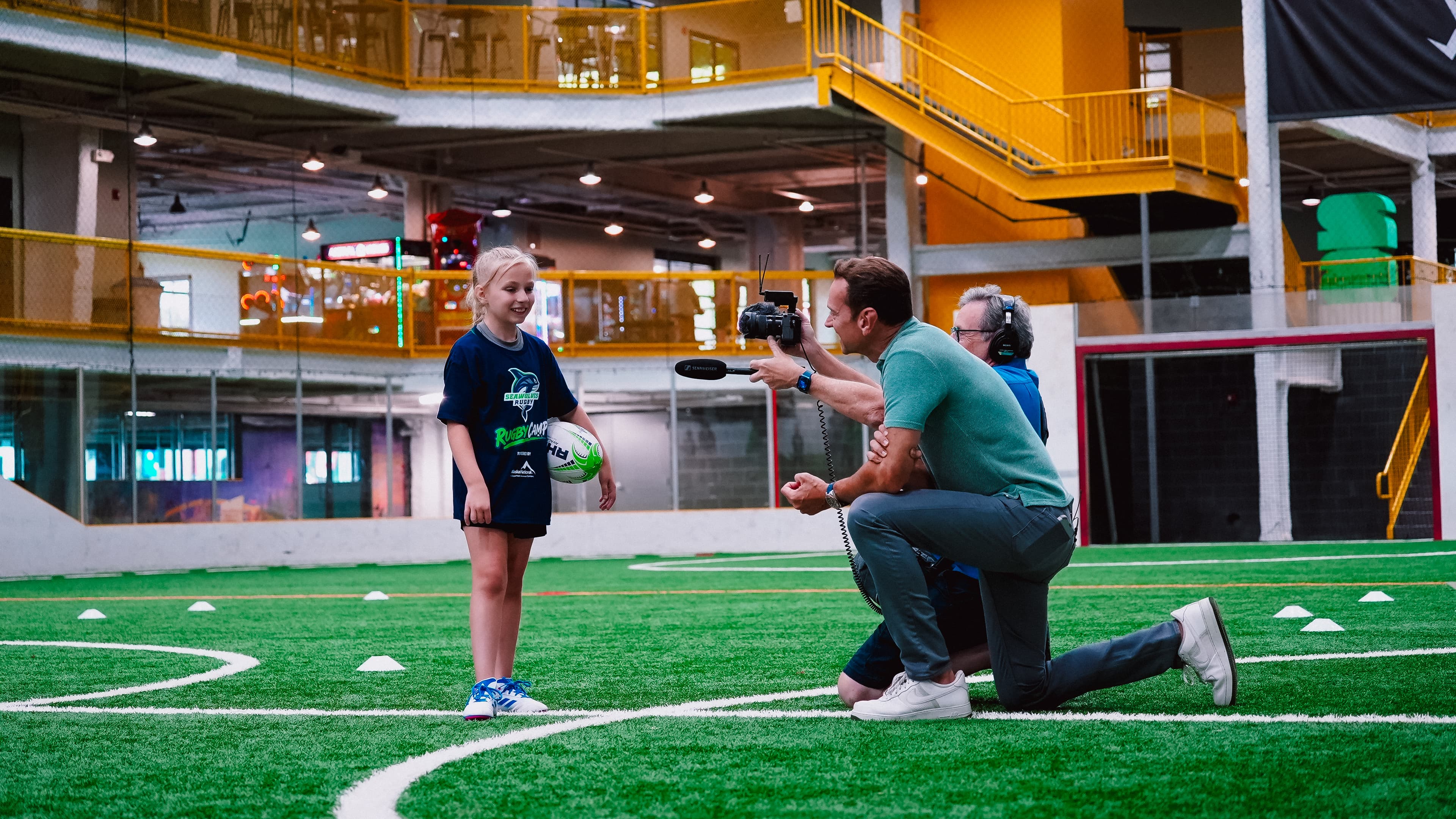 Seattle Seawolves Youth Rugby Camp Featured on KING 5
