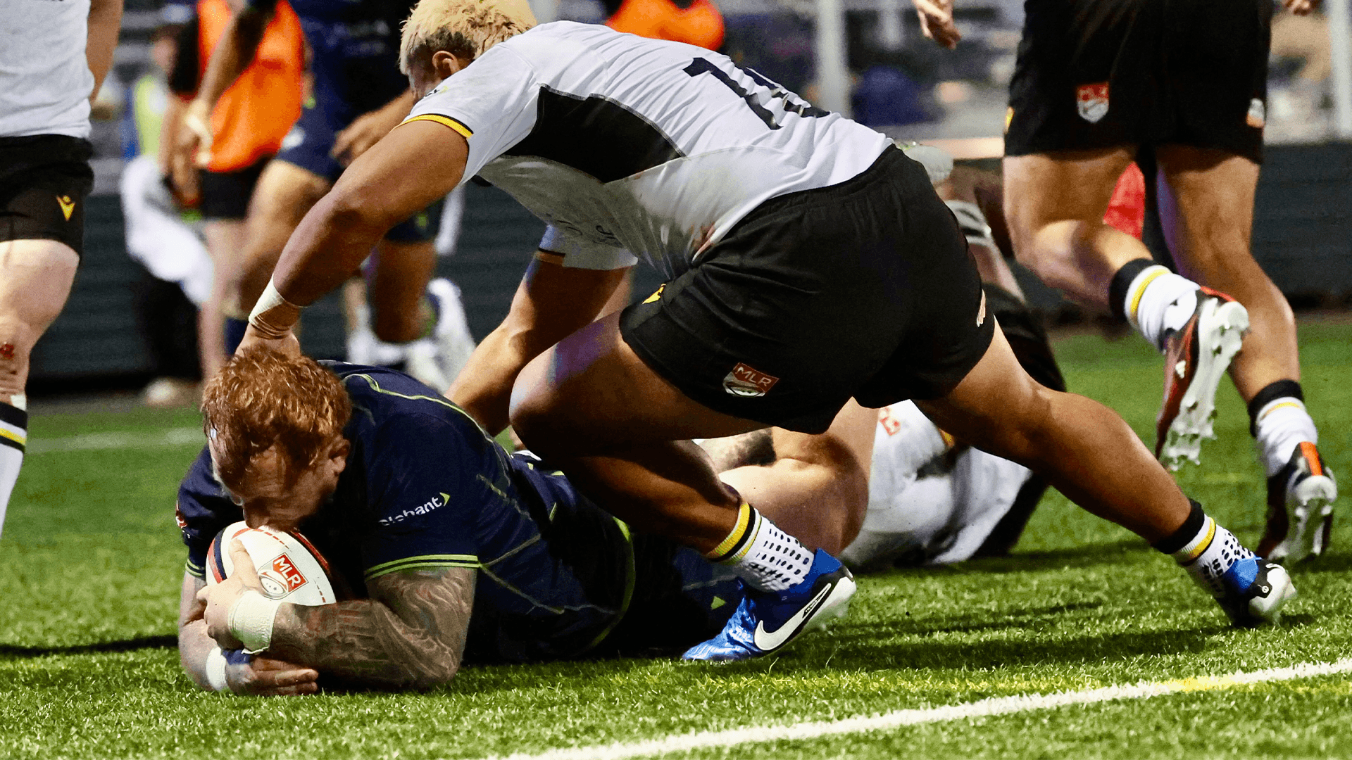 Seawolves Stun League-Leading Sabercats on Military Night with 14-9 Victory at Starfire